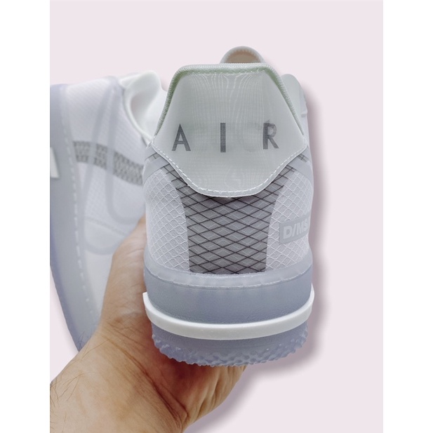 (Giày AUTH) Giày Air Force 1 React và Label Maker chính hãng