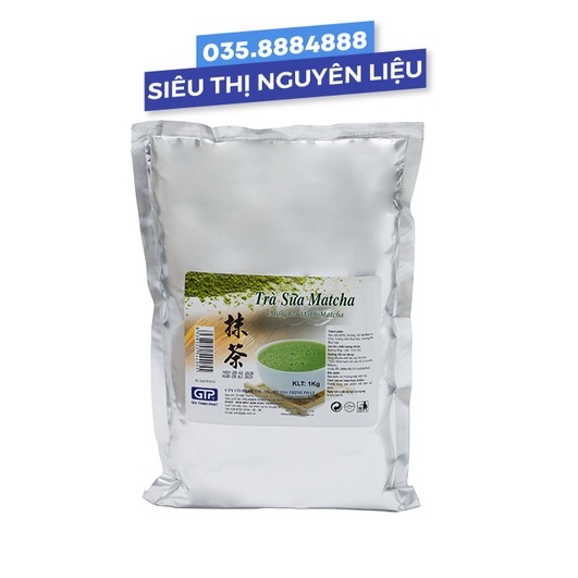 Trà sữa hòa tan Matcha GTP (1kg/túi)