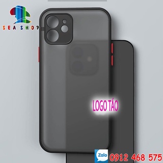 [TẶNG KÍNH CƯỜNG LỰC FULL MÀN] Ốp lưng iPhone viền nhựa dẻo chống sốc [MÀU ĐEN] | Ốp lưng iPhone TẤT CẢ CÁC DÒNG