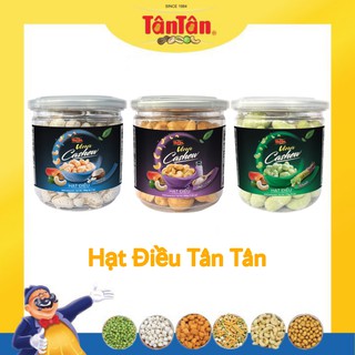 Hạt Điều Tân Tân: Hạt điều Nước cốt dừa, Hạt Điều Wasabi, Hạt Điều Chiên Muối