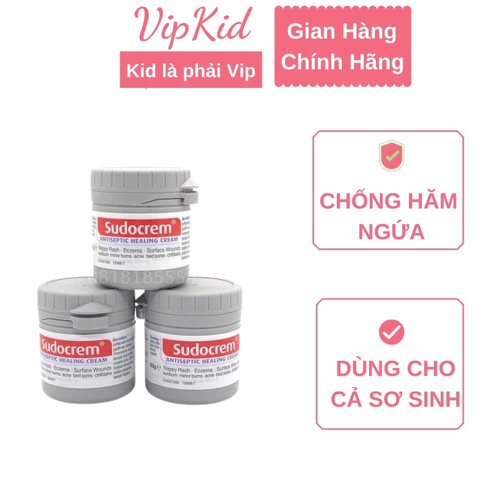  Sudocrem, Kem hăm sudocrem chống hăm cho bé hiệu quả loại 60g - VIPKID