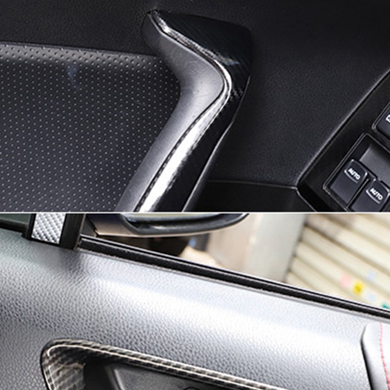 Miếng Dán Trang Trí Tay Nắm Cửa Trong Xe Hơi Toyota 86 Subaru BRZ 2012-2020