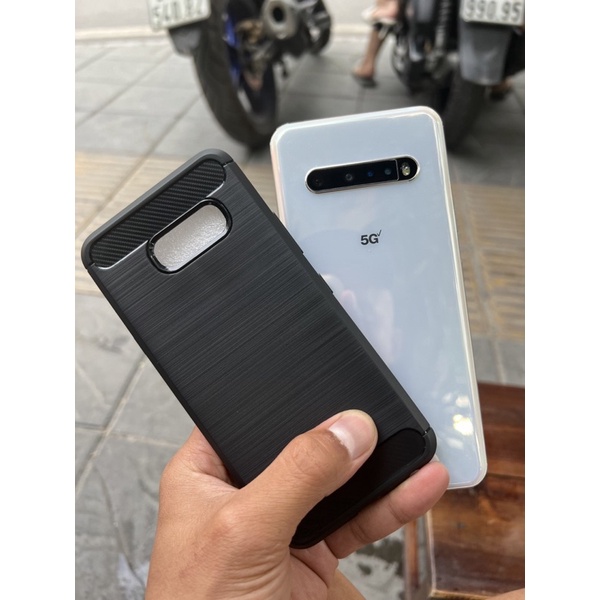 Ốp lưng vân phay xước LG V50s/g8x