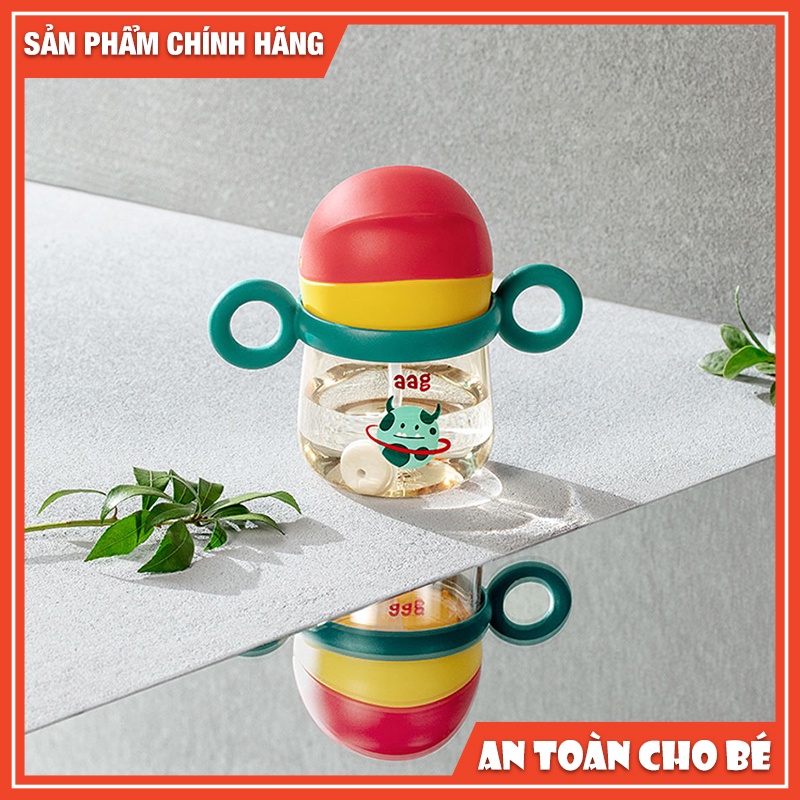 Bình tập uống nước chống sặc AAG2007013 có ống hút thông minh - tiện lợi - an toàn cho bé