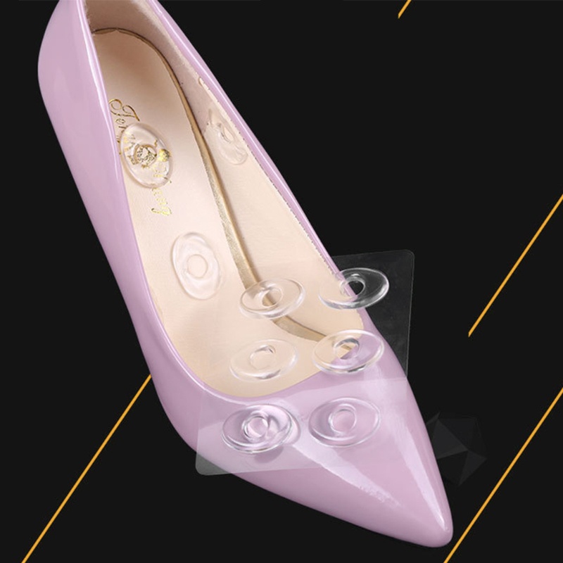 Set 6 Đệm Silicone Đeo Ngón Chân Giảm Đau Tiện Dụng