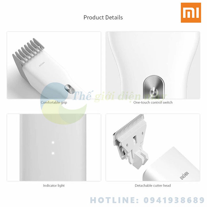 Tông đơ cắt tóc Xiaomi Enchen Boost - Enchen Boost Hair Clipper bảo hành 6 tháng