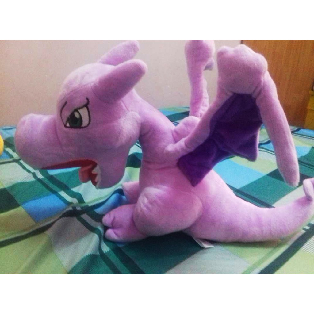 Gấu Bông Pokemon Khủng Long Aerodactyl (Ptera) Hóa Thạch (25cm---&gt;40cm) GB491