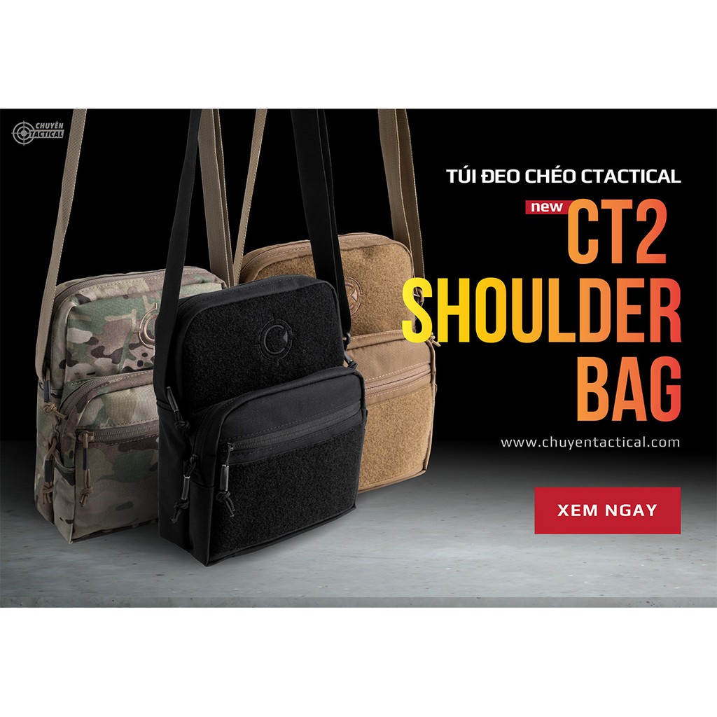 Túi đeo chéo Chuyentactical CT2 Shoulder Bag