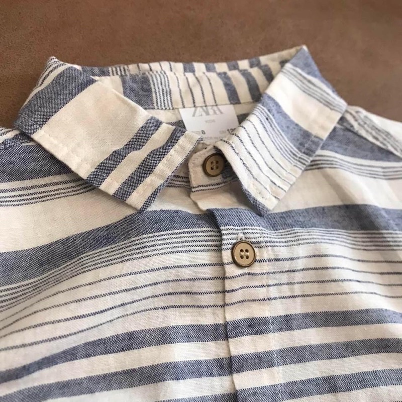 ÁO SƠ MI ZA.RA SIZE ĐẠI BÉ TRAI