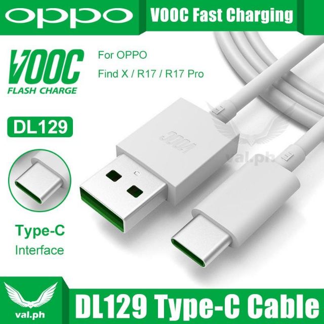 [Chính Hãng] Cáp Sạc Nhanh VOOC Type C Cho Oppo Find X, R17, R17 Pro...
