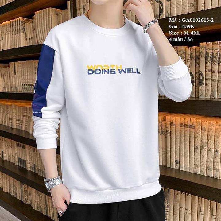 Áo thun nam tay dài vải thun da cotton - ATCD1