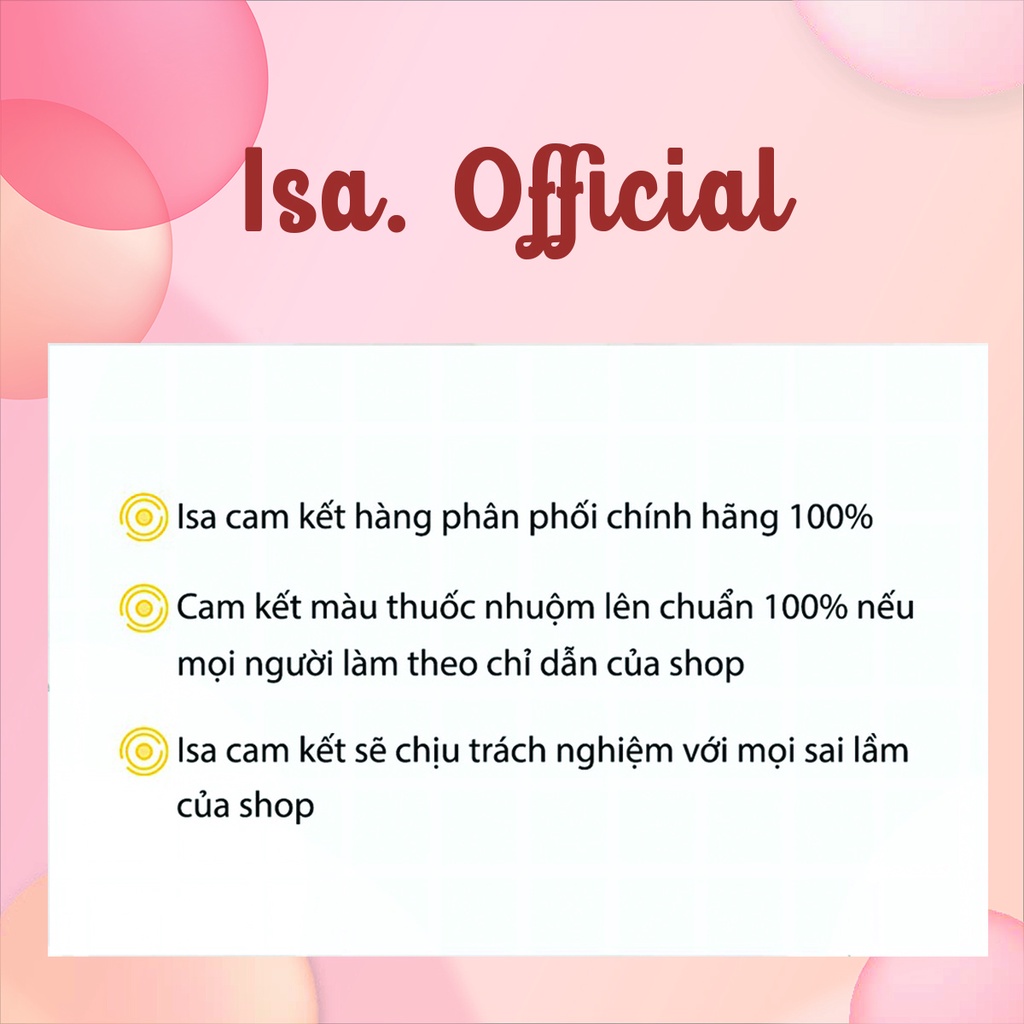 Thuốc Nhuộm Tóc Màu Tím Khói Sáng  I IsaOfficials