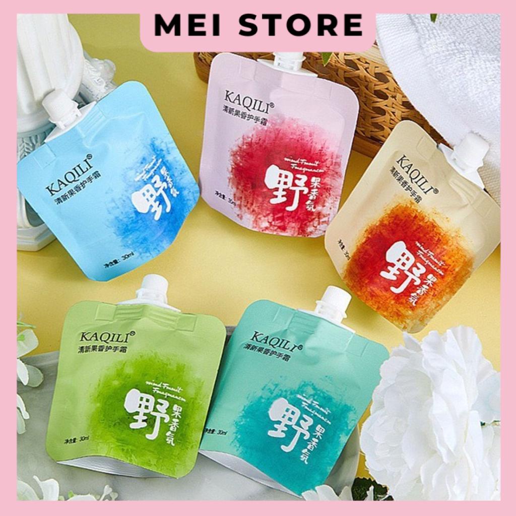 Kem Dưỡng Da Tay KAQILI Chiết Xuất Trái Cây Chống Khô Da 30ml