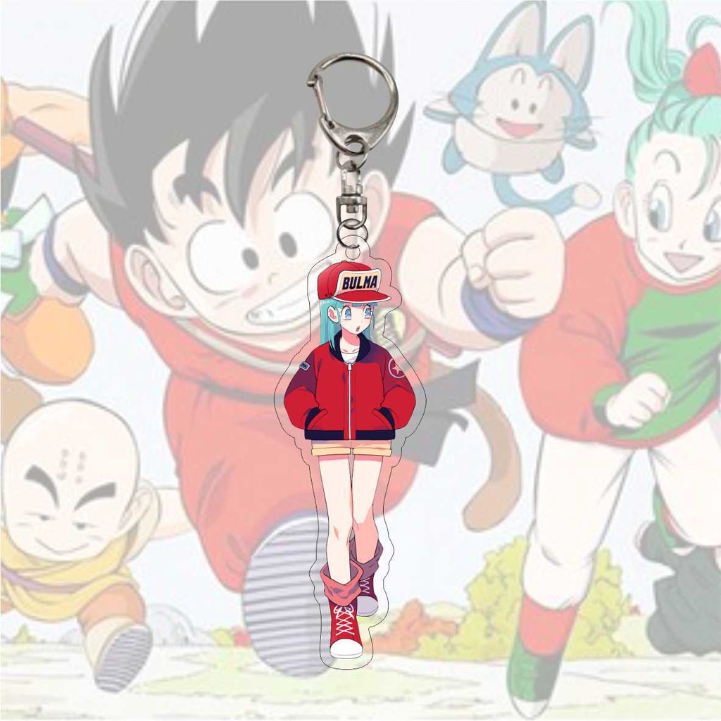 Ns2 Móc Chìa Khóa acrylic Hình Nhân Vật Hoạt Hình dragon ball goku sn2