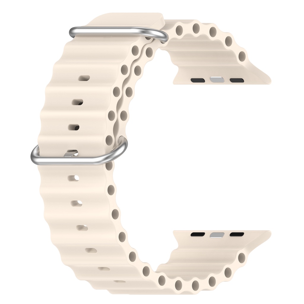 Dây Đeo Silicone Cho Đồng Hồ Thông Minh Apple watch Series 8 7 SE 6 5 4 Ultra 49mm 45mm 41mm