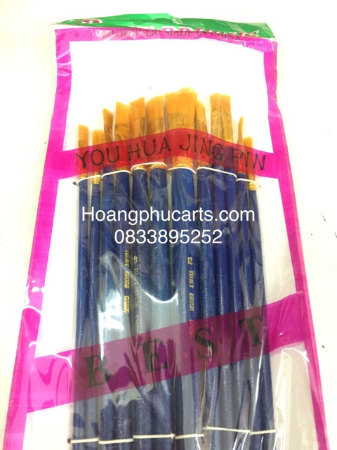 Bộ bút lông Brush Greatest giá rẻ 12 cây