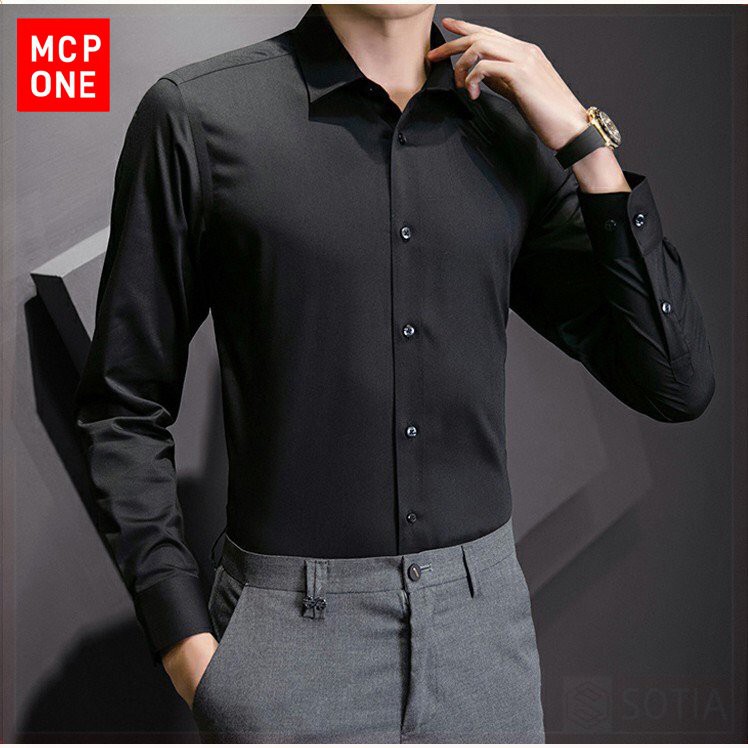 (FULL MÀU) Áo sơ mi nam dài tay sơ mi vải lụa thái chống nhăn chống xù -FULL MÀU- SIÊU HOT- MCPONE | BigBuy360 - bigbuy360.vn