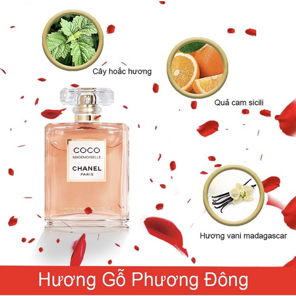 Nước hoa nữ lưu hương lâu C0C0 trắng - Trẻ trung, cuốn hút