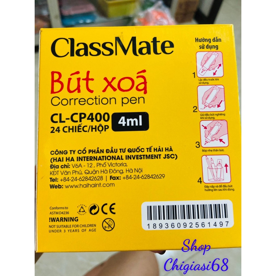 BÚT XÓA CLASSMATE