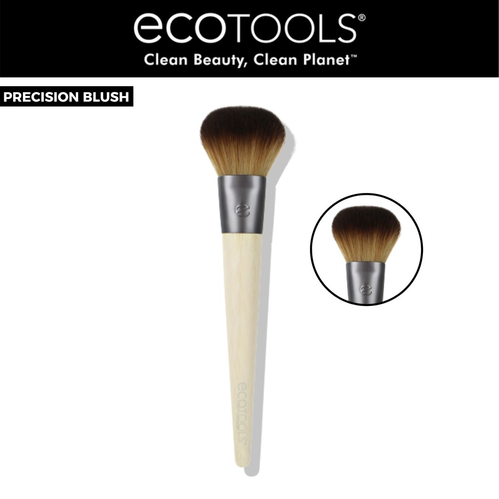Cọ trang điểm Ecotools ✨MÁ HỒNG✨ Precision Blush Brush