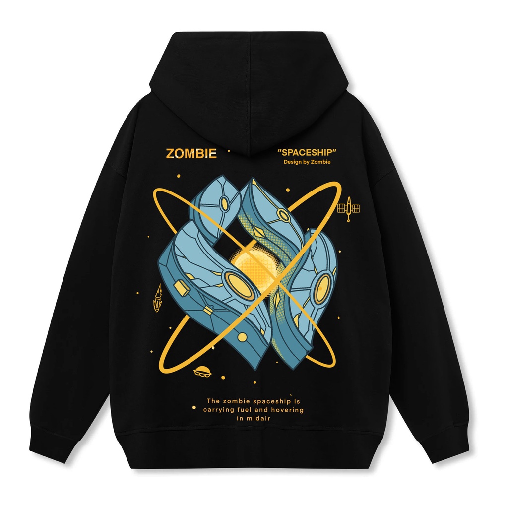 Áo Hoodie Nam Nữ Local Brand Zombie HD Ship