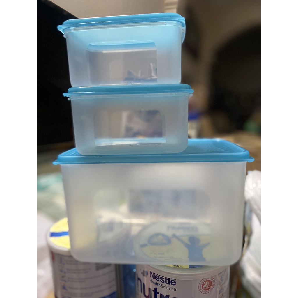 Hộp đựng thức ăn cao cấp chịu được lò vi sóng 2700ML,Và  Loại 500ml BioZone.