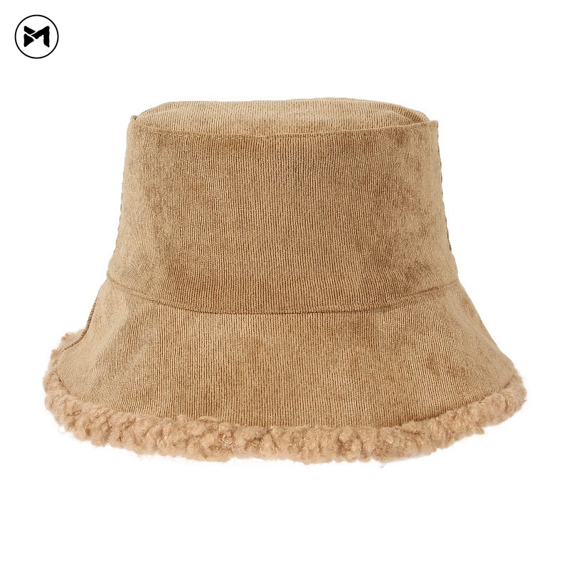 Nón Tai Bèo Vải Nhung Dày Hai Mặt Giữ Ấm Thời Trang Thu Đông Hàn Quốc 2022