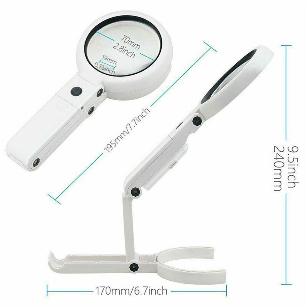 Kính Lúp Đọc Sách Có Thể Gấp Gọn Tiện Dụng Cho Bé