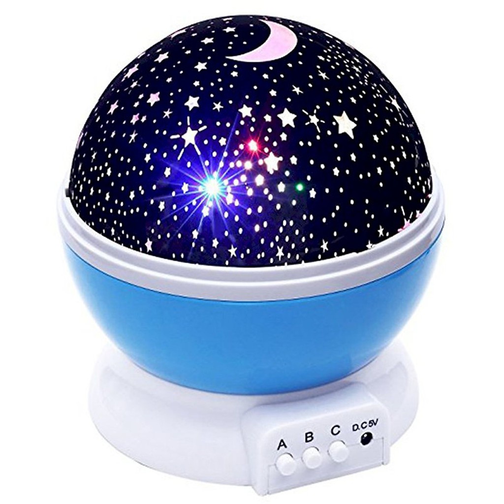 Đèn Chiếu Sao 3D Tự Xoay 360 Star Master Pro.