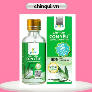 Dầu tràm con yêu 50ml - dầu tràm cho trẻ sơ sinh - tinh dầu tràm nguyên chất - dầu tràm tốt nhất