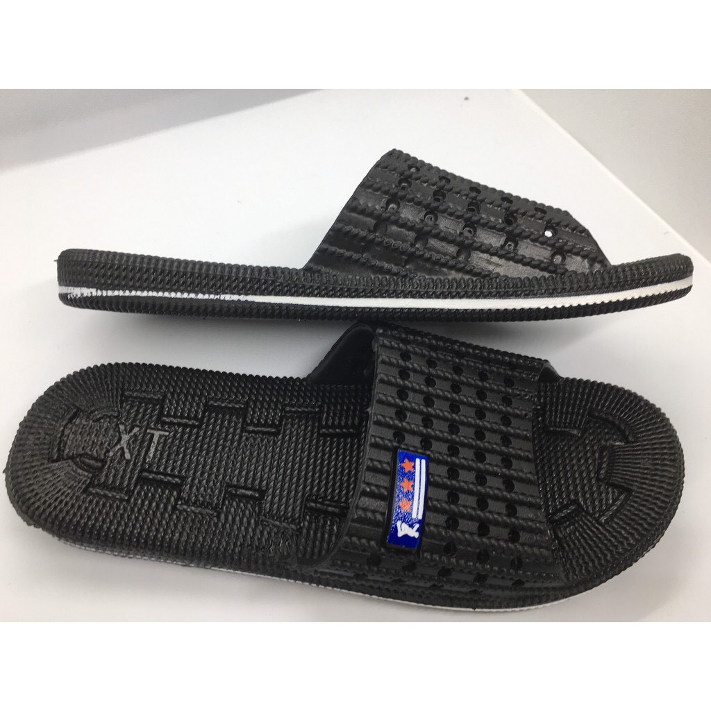 DÉP NHỰA PVC NAM NỮ 3 SAO  ĐI TRONG NHÀ/ NHÀ TẮM/ ĐI MƯA D035