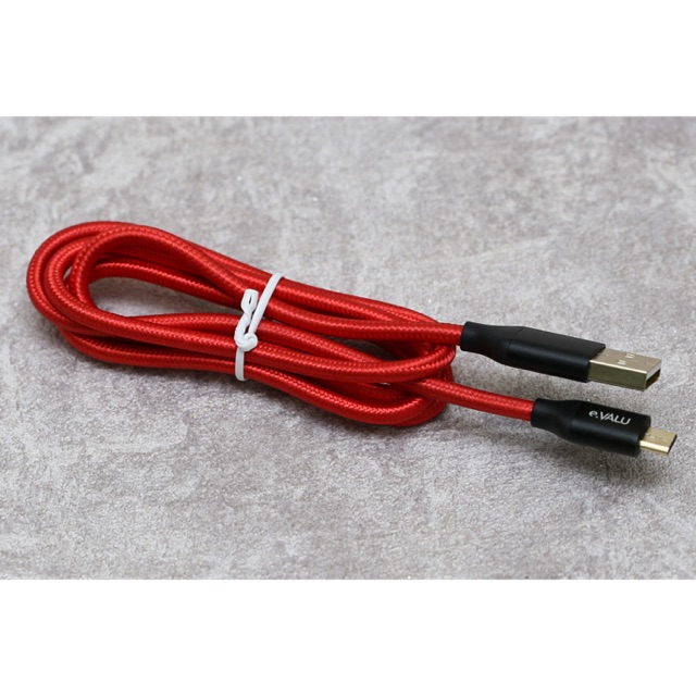 Dây cáp sạc nhanh Micro USB 1 m e.VALU LTM-01