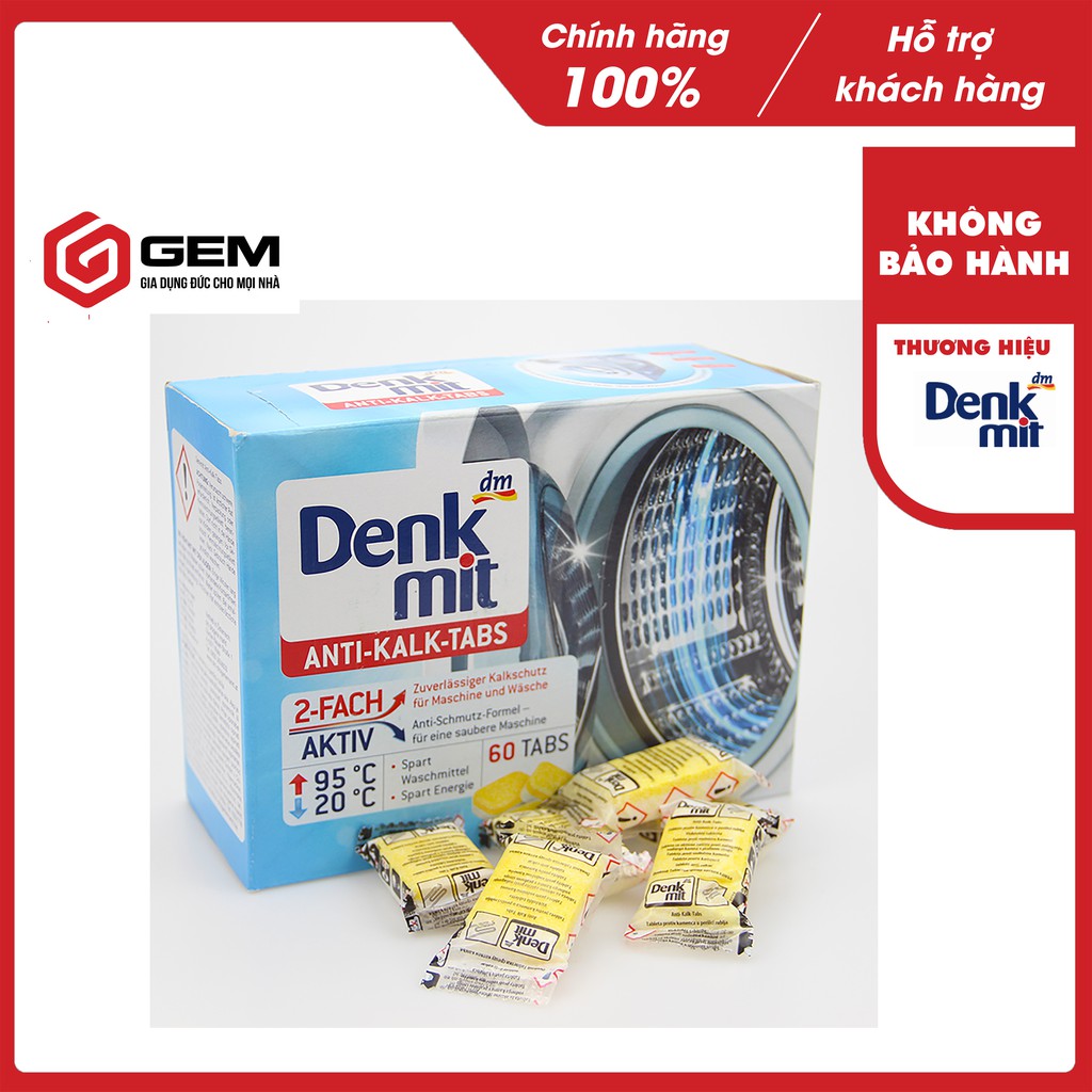 Viên tẩy lồng máy giặt Denkmit [NỘI ĐỊA ĐỨC]