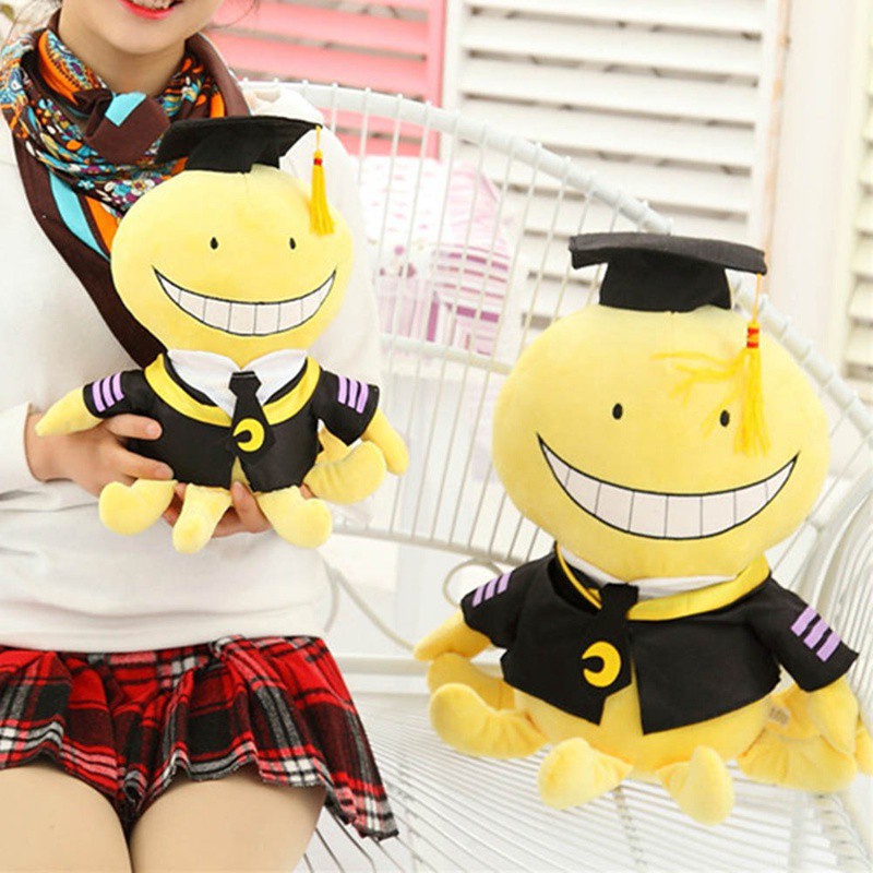 Thú Nhồi Bông Hình Nhân Vật Ansatsu Kyoushitsu Koro Sensei Trong Lớp Học Ám Sát