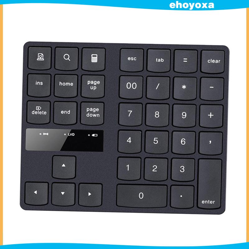 Bàn Phím Số Numpada Không Dây 35 Phím Bluetooth Cho Laptop / PC