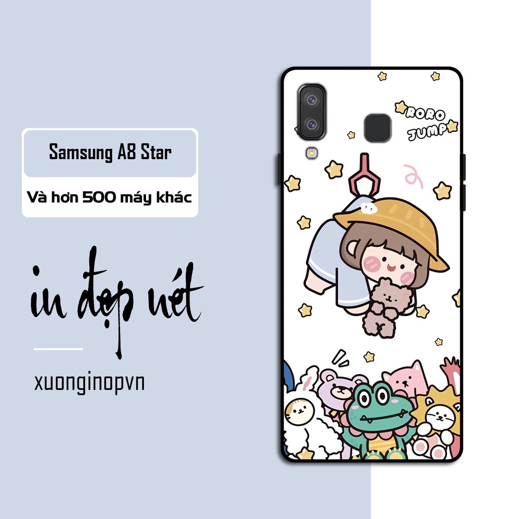 Ốp lưng Samsung  A5 2018/ A8 2018/ A8 Plus/A8 Star/ A9 Star A9 2018/ A9 Pro in hình JOJO JUMP dễ thương đang hot trend