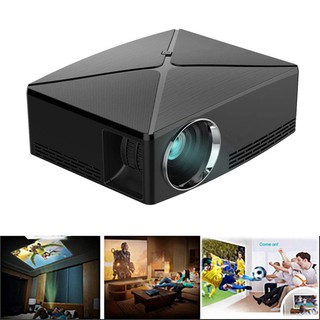 🔧C80 Portable Led Mini Projector,Hdmi Usb Projector(Us Plug)Basic