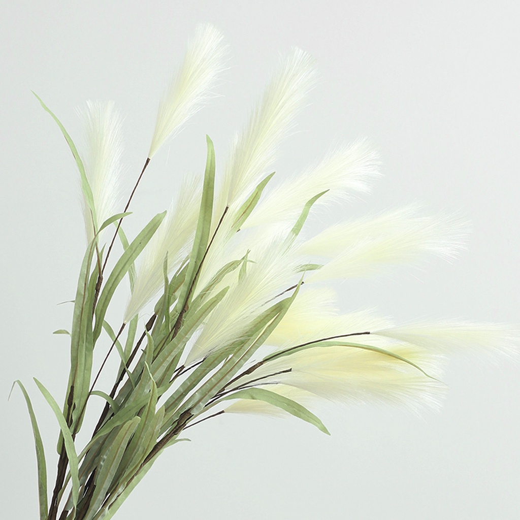 Set 3 Nhánh Lá Cây Nhân Tạo Tự Trang Trí Nhà Cửa / Tiệc Cưới / Năm Mới