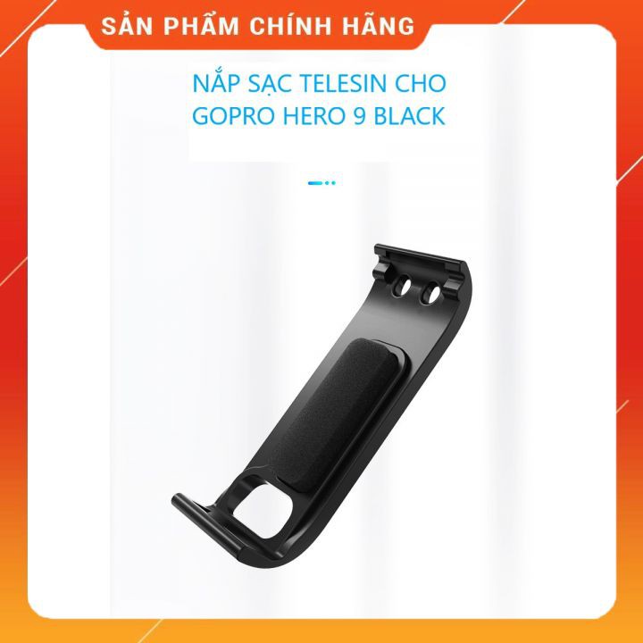 Nắp sạc Gopro 9 ❤ Chính hãng TELESIN ❤ Nắp sạc Gopro 9 - Cường Lực Go9 - Case chống nước Gopro 9- Ốp silicon Gopro 9