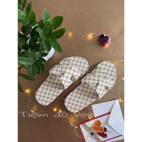 dép chữ H gucci nam