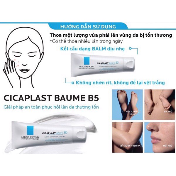 Kem B5 La Roche Posay Cicaplast Baume B5 100ml