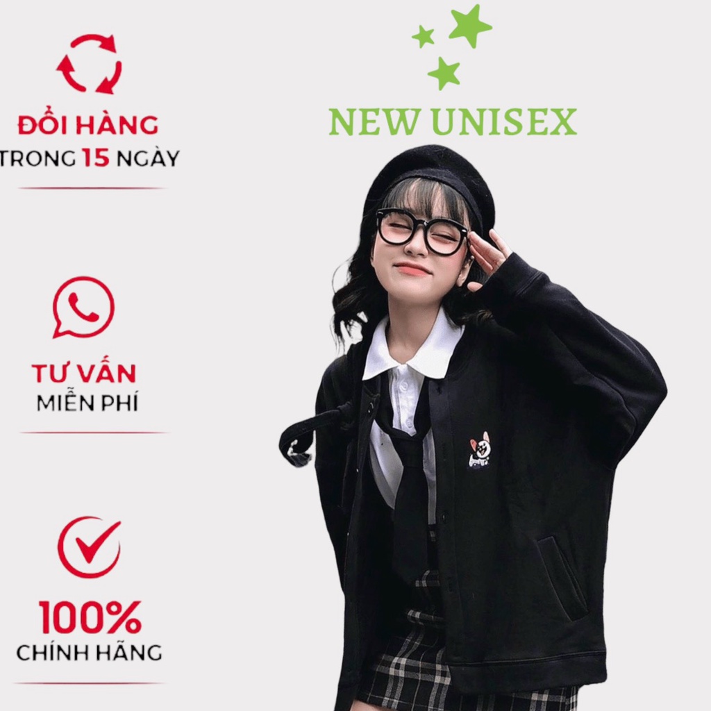 ÁO KHOÁC CARDIGAN Nam Nữ THUN NỈ FORM RỘNG IN CHÓ Bloomy Puppy TP[NewUnisex]