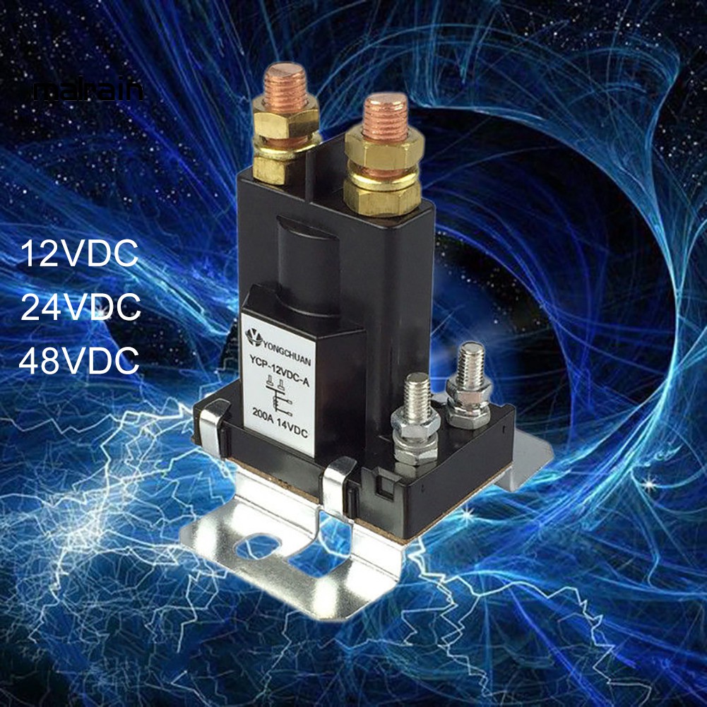 Rơ Le Công Suất Cao 200a Dc 12 / 24 / 48v