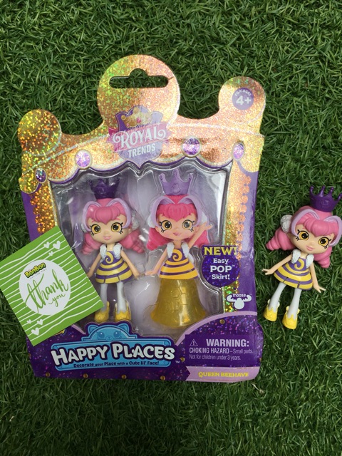 SHOPKINS HAPPY PLACES ROYAL TRENDS FULL BOX