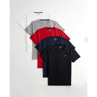 Áo thun hollister HCO cổ tròn basic tee crewneck hàng xuất xịn