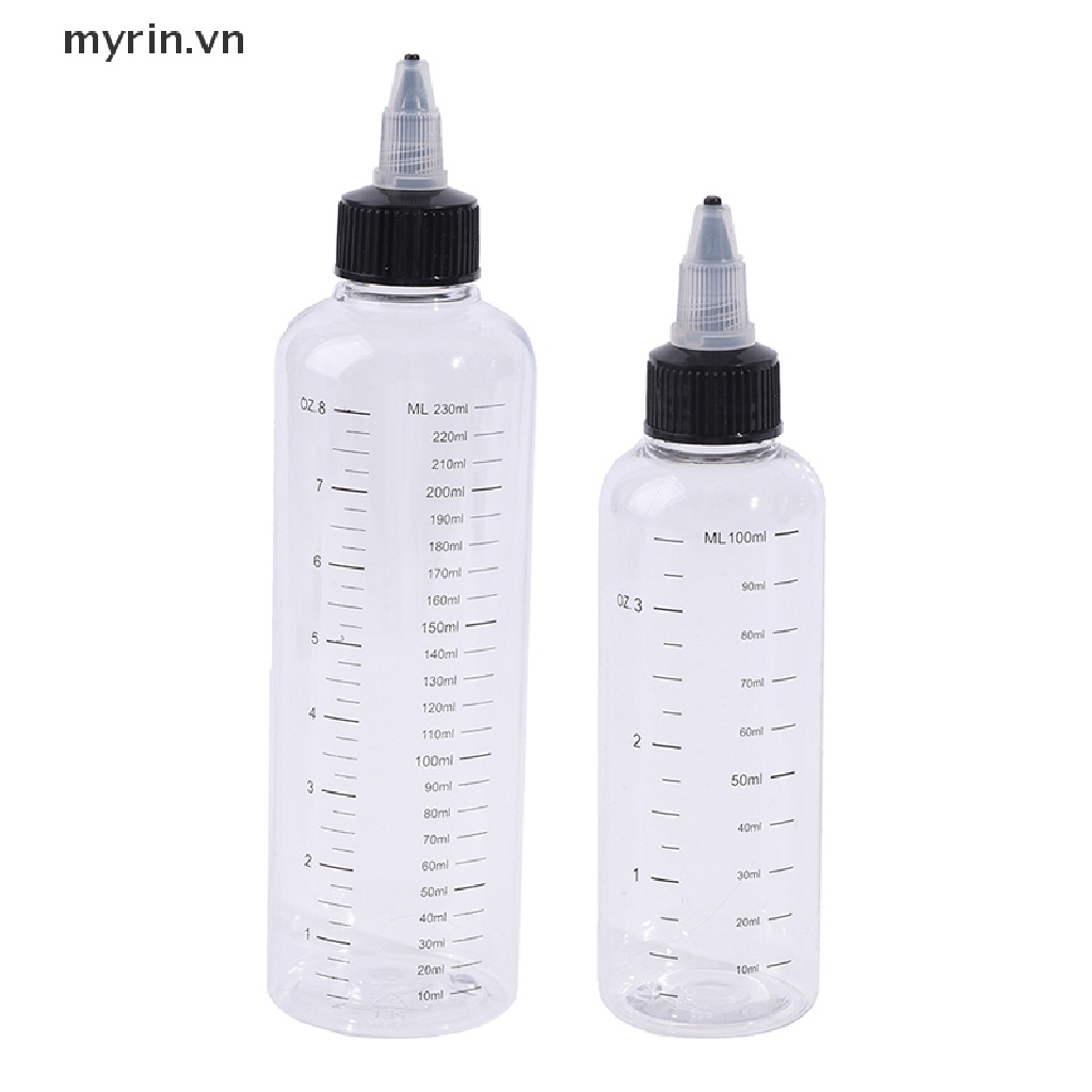 Chai Nhựa Rỗng 30ml - 250ml Đựng Mực In Màu