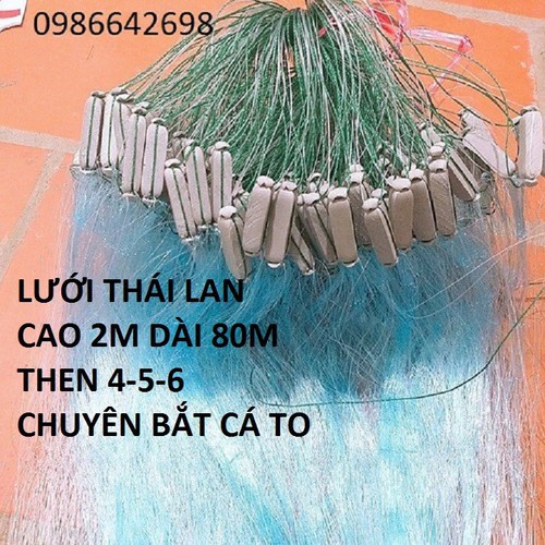 Lưới Thái Đánh Cá 3 Màng