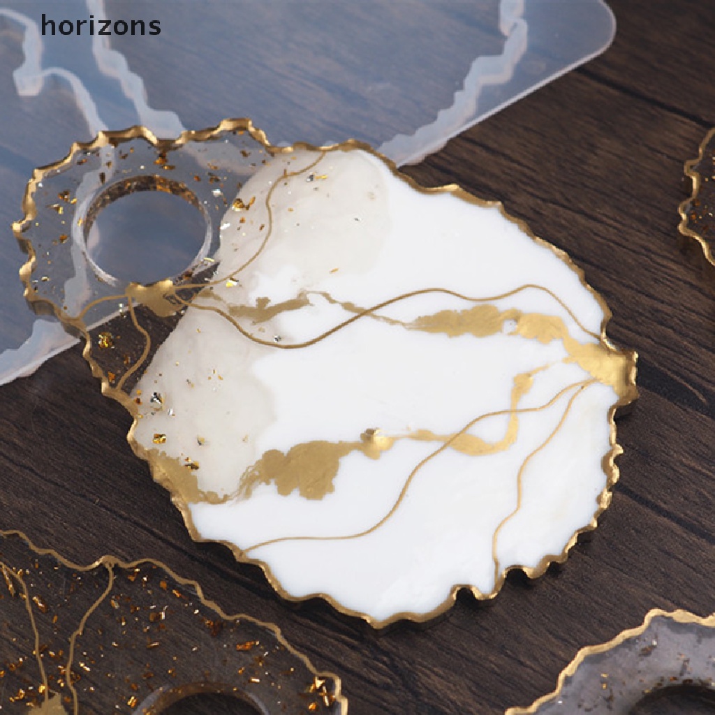 Khuôn Silicone Làm Bảng Pha Màu Epoxy Resin DIY
