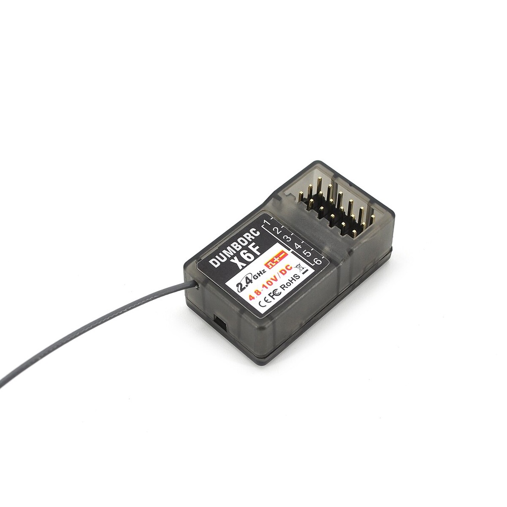Bộ Thu Phát DUMBORC X6F 2.4G 6CH Cho Đồ Chơi Điều Khiển Từ Xa DUMBORC X6 X4 X5 MN-90 MN99s RC
