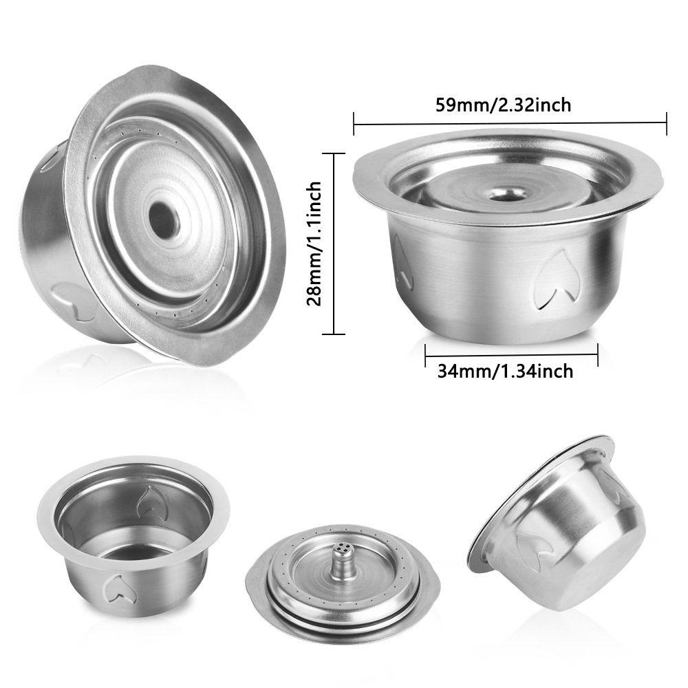 Cốc Lọc Cà Phê Bằng Thép Không Gỉ Cho Nespresso